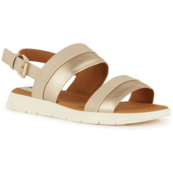 Geox Sandalias Planas Mujer - Beige Talla 37