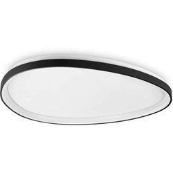 Gemini Plafón led Integrado on-off 81cm Negro 5400Lm 3000K - Ideal Lux