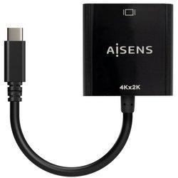 Adaptador USB-C a HDMI Aisens A109-0684 Negro 15 cm