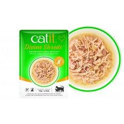 Pienso para Gatos CATIT (75 g - Húmeda - Sabor: Hígado de Pollo y Brócoli)