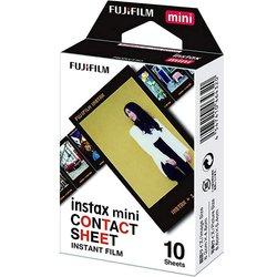 FUJI INSTAX FILM MINI CONTACT NEGRO 10 FOTOS