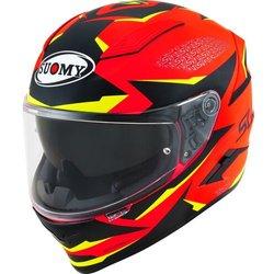 Suomy Speedstar Luminescence Casco - Rojo Amarillo