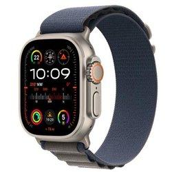 AppleWatch Ultra 2 Titanium Cellular 49mm MREK3FD/A (Alpine Loop blau) Small