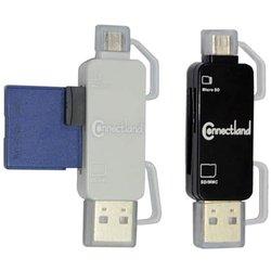 Lector de tarjetas CONNECTELAND Micro USB/USB