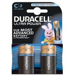 Duracell - Pack 2 Pilas C Ultra Power