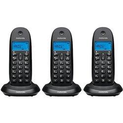 Motorola c1003 cb+ telefono dect negro trio