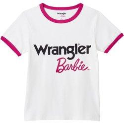 Camiseta de Wrangler - Barbie slim - XS XL - para Mujer - Blanco