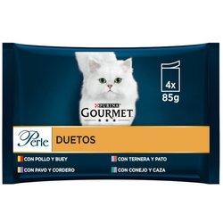 Pienso PURINA Gourmet Perle Finos Trozos en Gelatina 4xr