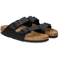 Birkenstock Arizona Birko Flor Men's Black