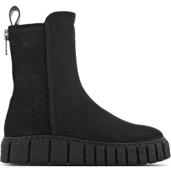 Buffalo Rampa Zip Mujer Zapatillas - Negro - Talla: 40 - Cuero - Foot Locker