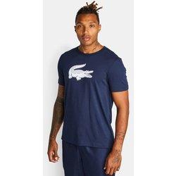 Camiseta de Hombre LACOSTE Corta Azul (M)