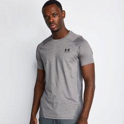 Camiseta UNDER ARMOUR Hombre (XXL - Gris)