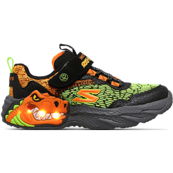 Zapatilla Niñ@ Skechers Dino Negra Verde