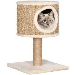 Árbol Para Gatos Con Casa Y Poste Rascador 52 Cm Hierba Marina Vidaxl