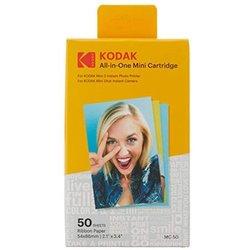 Cartucho de papel fotográfico Kodak All-in-One Mini 50 Hojas 54x86mm