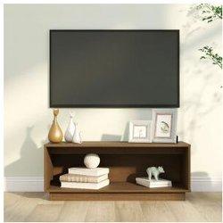 Mueble de TV VIDAXL Marrón Madera (90x35x35 cm)