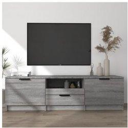 Mueble de TV VIDAXL Gris Madera contrachapada (140x35x40 cm)