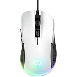 Trust GXT 922W Ybar Ratón Gaming Blanco