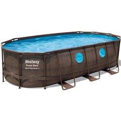 Bestway Power Steel  Swim Vista Series  II Juego de piscina sobre el suelo 5.49 m x 2.74 m x 1.22 m