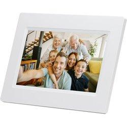 Denver PFF-710WHITE marco fotográfico digital Blanco 17,8 cm (7") Pantalla táctil Wifi