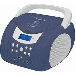 Radio Cd Nevir Nvr-483ub Azul Blanco Bluetooth