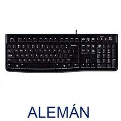 Teclado Logitech K120 Usb Negro Aleman