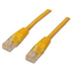 Cable de Red AISENS (RJ45 - 50 cm - Amarillo)