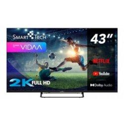 Smart Tv Smart Tech 43" Led Fhd 2k 43fv02v Negro