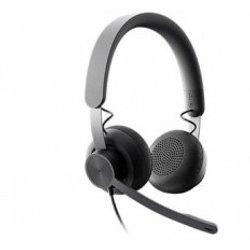 AURICULARES MICRO LOGITECH ZONE WIRED NEGRO DIADEMA/USB 981