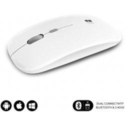 raton subblim inalambrico bluetooth blanco