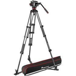 Manfrotto Cabeza De Bola Con Trípode De Carbono Doble Y Estabilizador De Tierra 504x