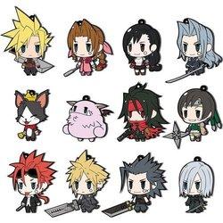 Set 12 Colgantes De Goma Square Enix Final Fantasy Vii Extended Edition