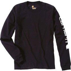 Carhartt Logo Longsleeve - Negro (S)