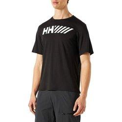 Camiseta para Hombre HELLY HANSEN (L - Negro)