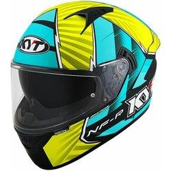 KYT Casco Integral  NF-R Xavi Fores Amarillo-Verde