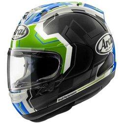 Arai RX-7V Evo JR 65 Casco - Verde (L)