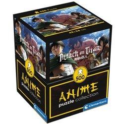 Puzzle 500 HQC ANIME CUBE ATTACK ON TITAN