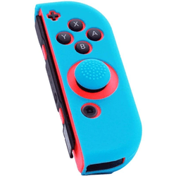 Switch Silicone + Grip for Joy-Con Derecho Azul