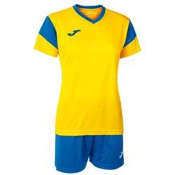 Conjunto de futbol joma phoenix mujer amarillo royal