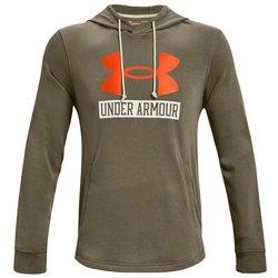 Sudadera under armour rival terry logo hoodie hombre