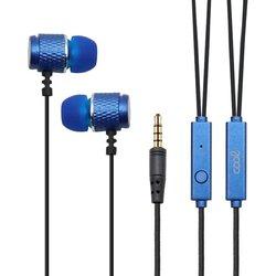 Cool Auriculares Metalizado Stereo 3,5mm Con Micro Azul