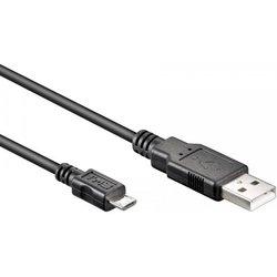 Cable USB 2.0 A MicroUSB 0,15m