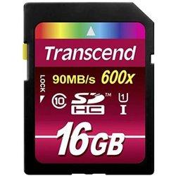 Tarjeta de Memoria TRANSCEND TS16GSDHC10U1