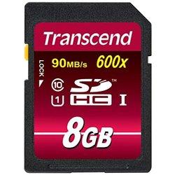 Tarjeta de Memoria TRANSCEND TS8GSDHC10U1