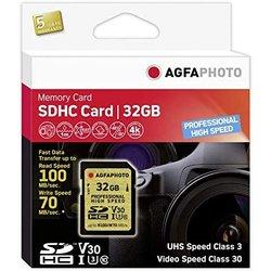 AgfaPhoto 10605 memoria flash 32 GB SDHC UHS-I Clase 10