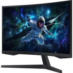 Monitor Gaming Samsung Odyssey G5 27" Qhd S27cg554eu Curvo Negro