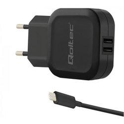 Cargador Pared Usb-C QOLTEC Negro