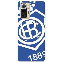 Funda Licencia Oficial Real Club Recreativo de Huelva Escudo Fondo Azul para Xiaomi Redmi Note 10 Pro