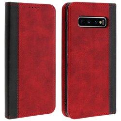 Funda Samsung Galaxy S10+ AVIZAR Wallet Rojo