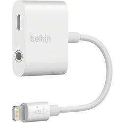 Belkin RockStar 3.5 mm + Lightning Lightning Blanco